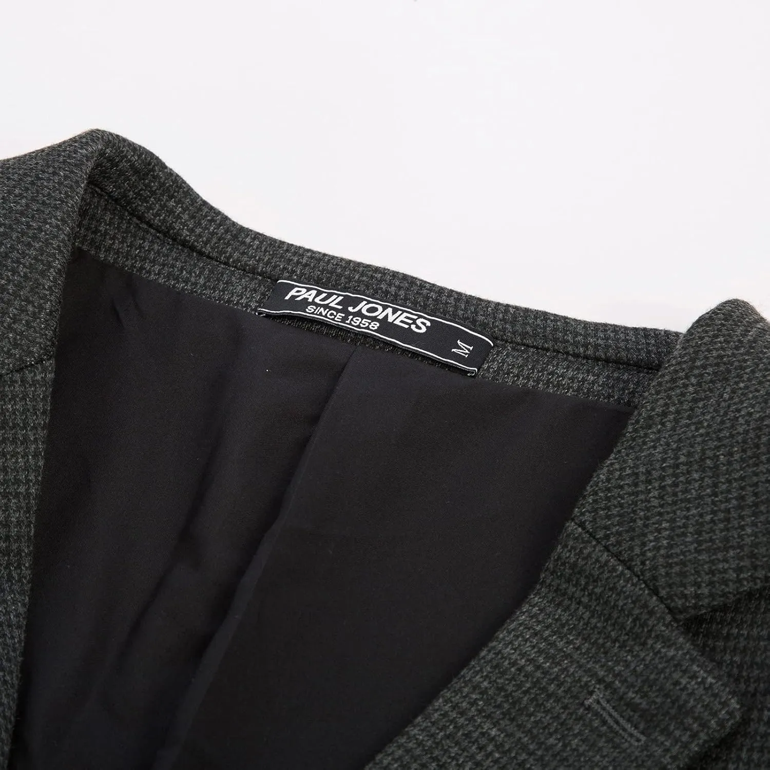 PJ Paul Jones Men's Herringbone Blazer Jacket Lightweight Casual Knit Sport Coat