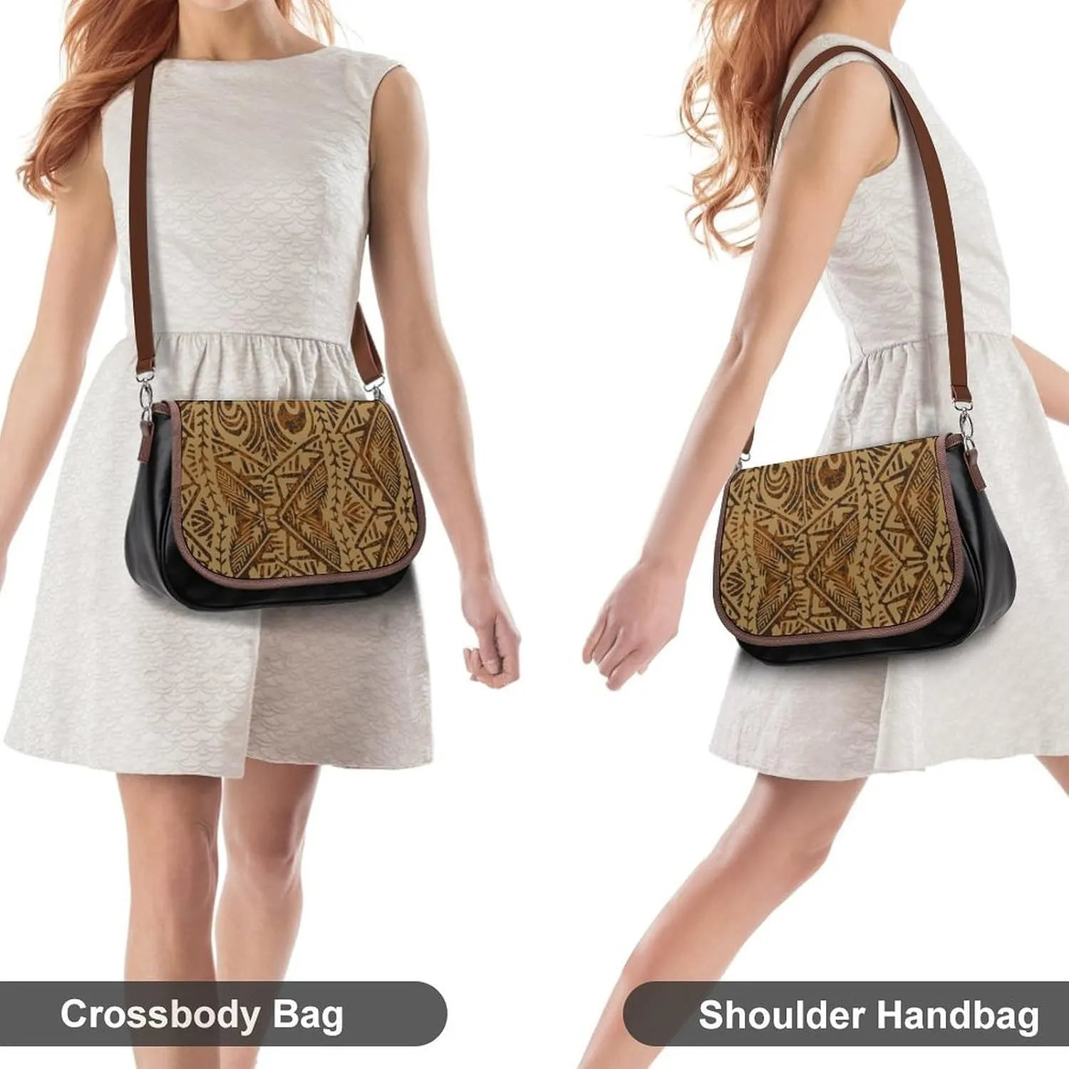 Polynesian Women'S Crossbody Bag Multi-Functional Work And Travel Bag Fashionable Youth Small Bag Customized