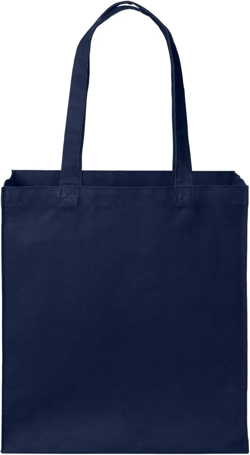 Port Authority Cotton Canvas Over-the-Shoulder Tote