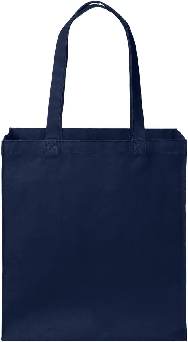 Port Authority Cotton Canvas Over-the-Shoulder Tote