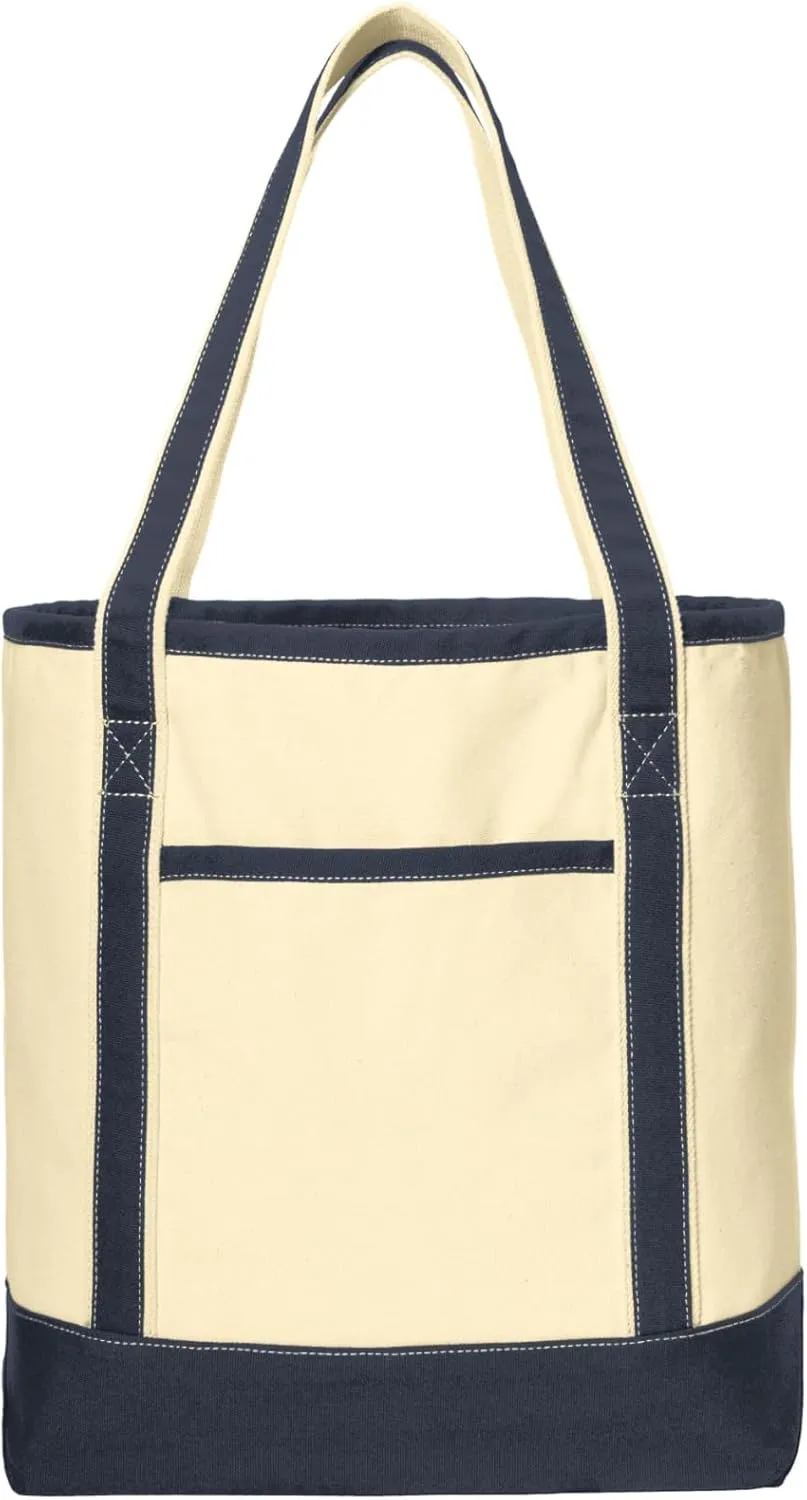 Port Authority Large Cotton Canvas Tote BG413