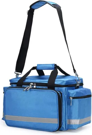 Portable First Aid Bag, With Adjustable Shoulder Strap Nurse Tote Bag, Oxford Cloth Waterproof Large Capacity Backpack For Trauma, Rescue, MedicalM-A