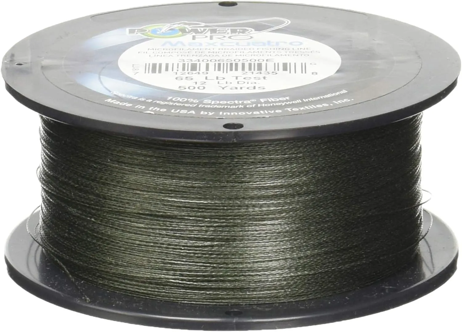 POWER PRO 33400650500E MaxCuatro Spectra HT Braided Fishing Line,Multi,OS