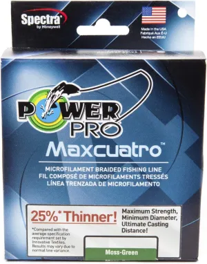 PowerPro 33400200500E MaxCuatro Spectra HT Braided Fishing Line,Multi,OS