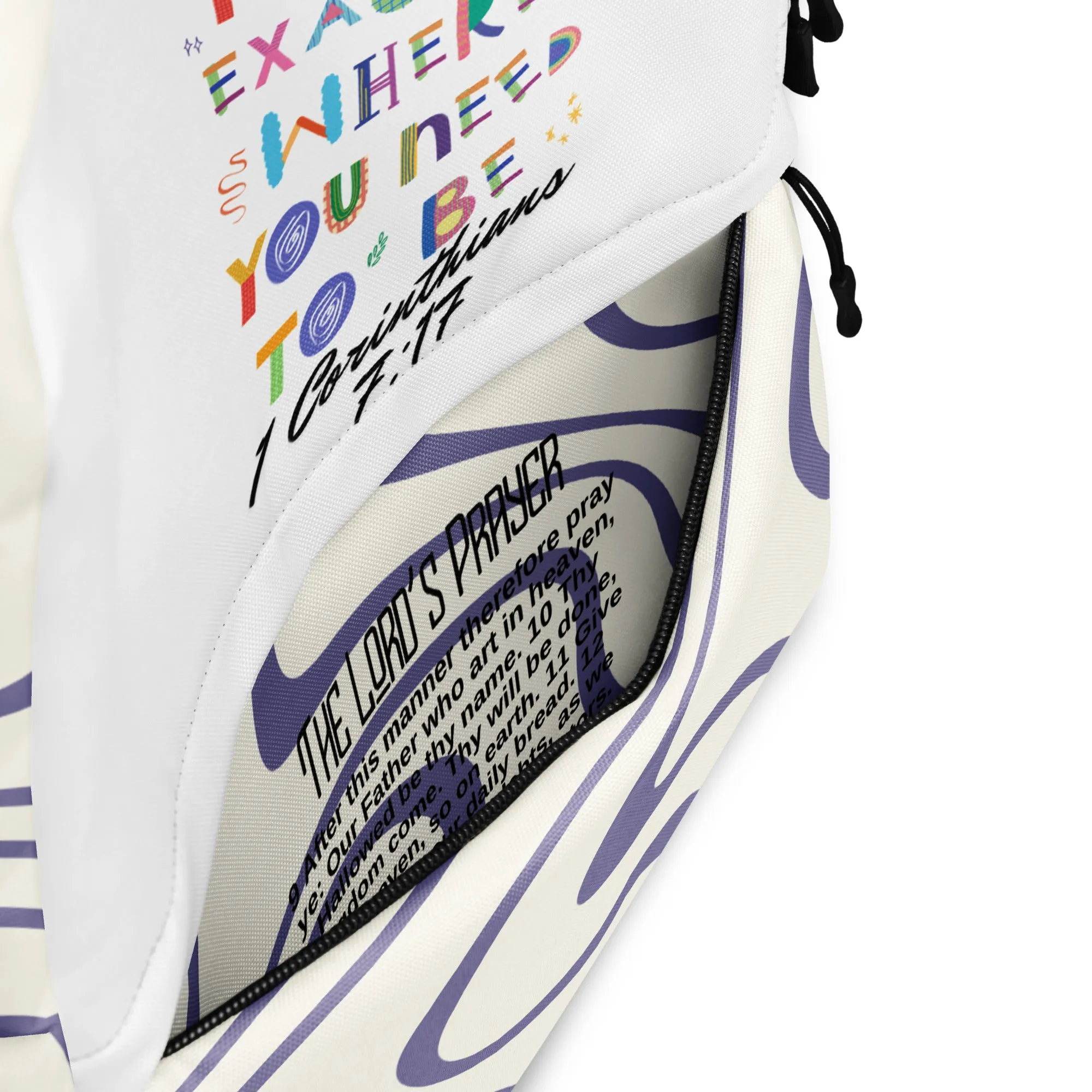 Prayer Backpack