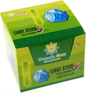 QualyQualy Fishing Glow Sticks for Bobbers 1" 1.5" 2" 3" Fishing Bobber Lights, Fishing Rod Bell Alarm Lights, Bobber Glow Sticks Bulk Kit 10-250Pcs