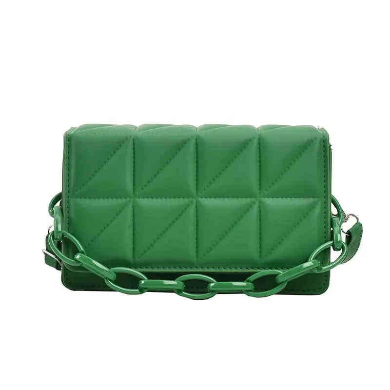Quilted Chain Sling Bags