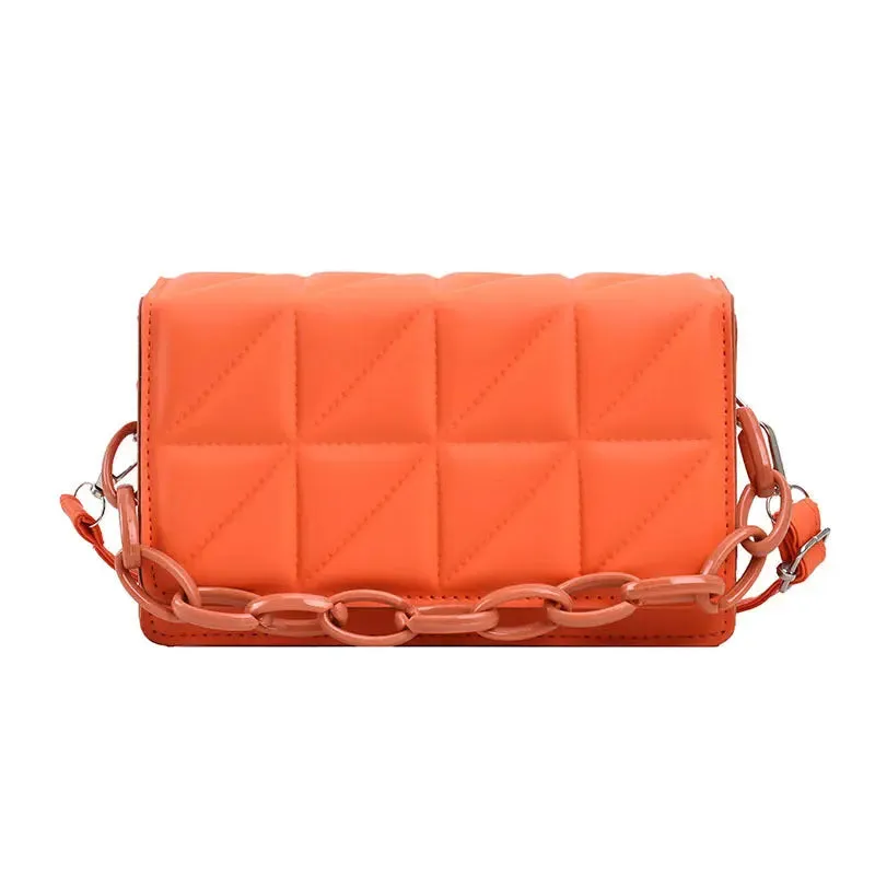 Quilted Chain Sling Bags
