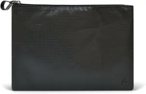 Rareform Charlie Pouch in Black | Lightweight, Recycled Material, Water-Resistant & Easy to Clean | Inner Fleece Lining