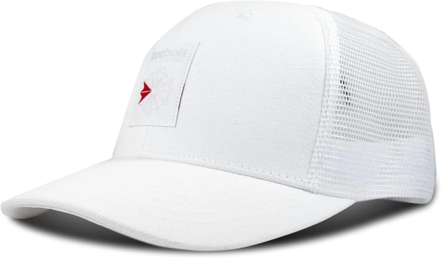 Reebok Vector Trucker Hat | Snapback | Adjustable | Baseball Cap | Everyday | Fitness | Retro | Classic |Sun Protection