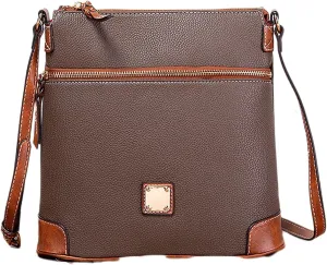 Retro Handbag for Women Lychee Grain Texture Multicolor Crossbody Bag Vintage Style Women's Shoulder Bag with Delicate Design