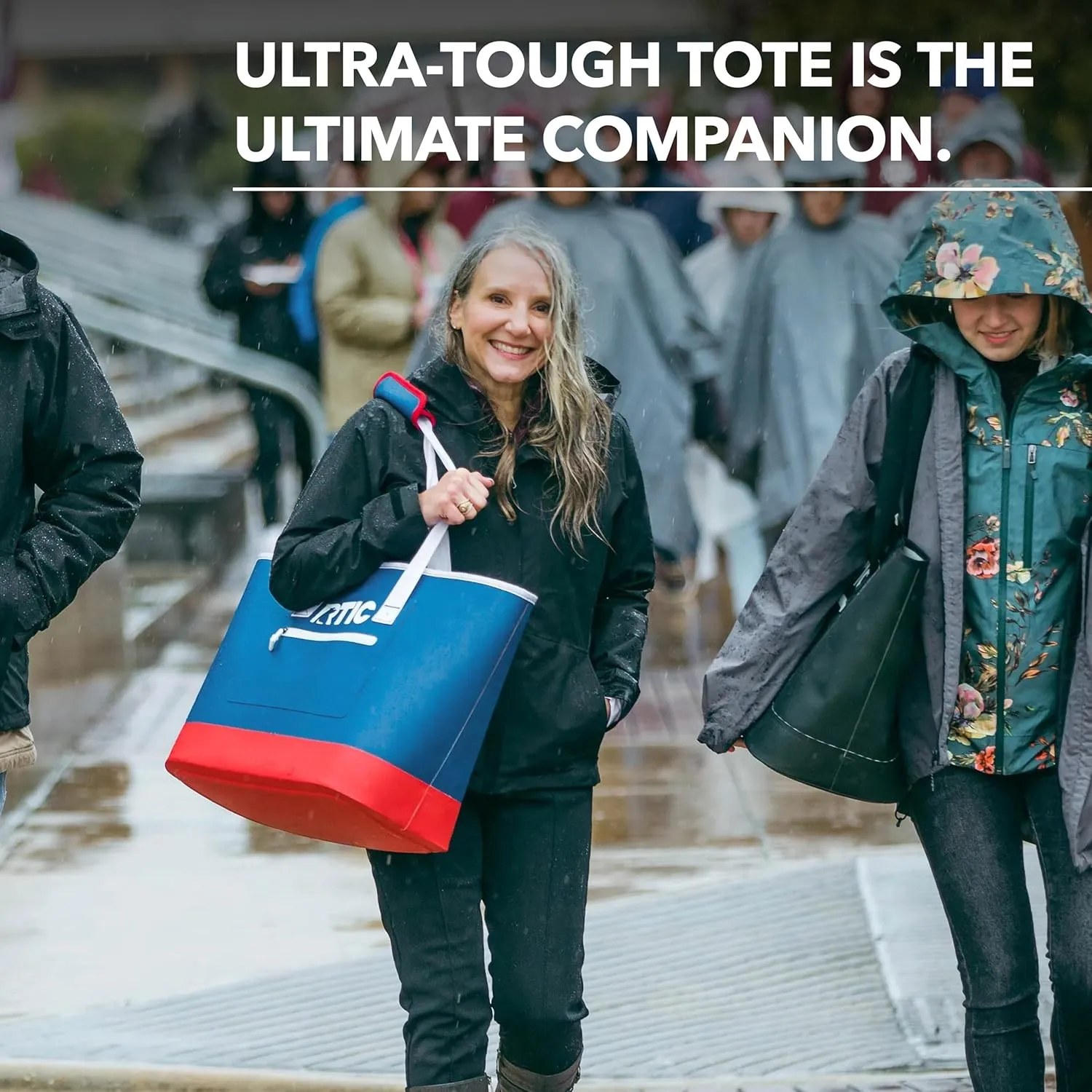 RTIC Ultra-Tough Tote Bag, Waterproof for Beach, Pool, Towel, Grocery, Shopping, Heavy-Duty, Puncture Resistant, Large