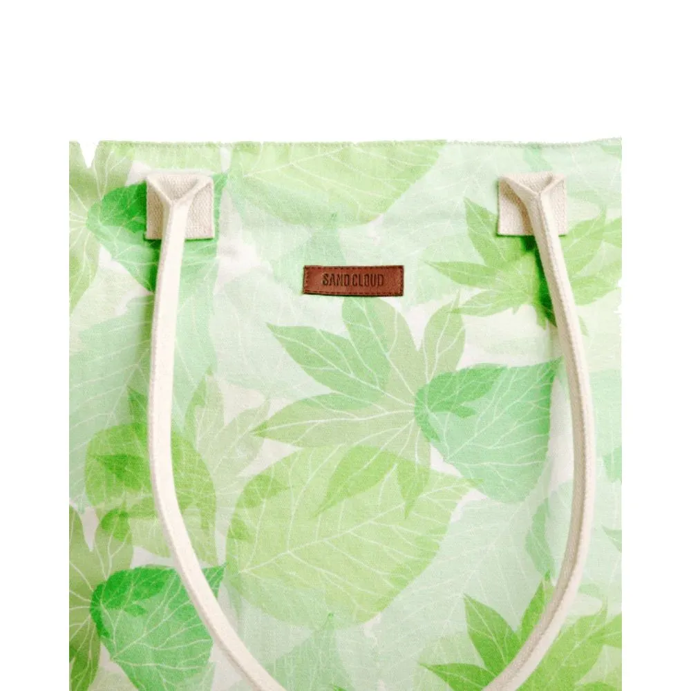 Sand Cloud Leaves Beach Tote