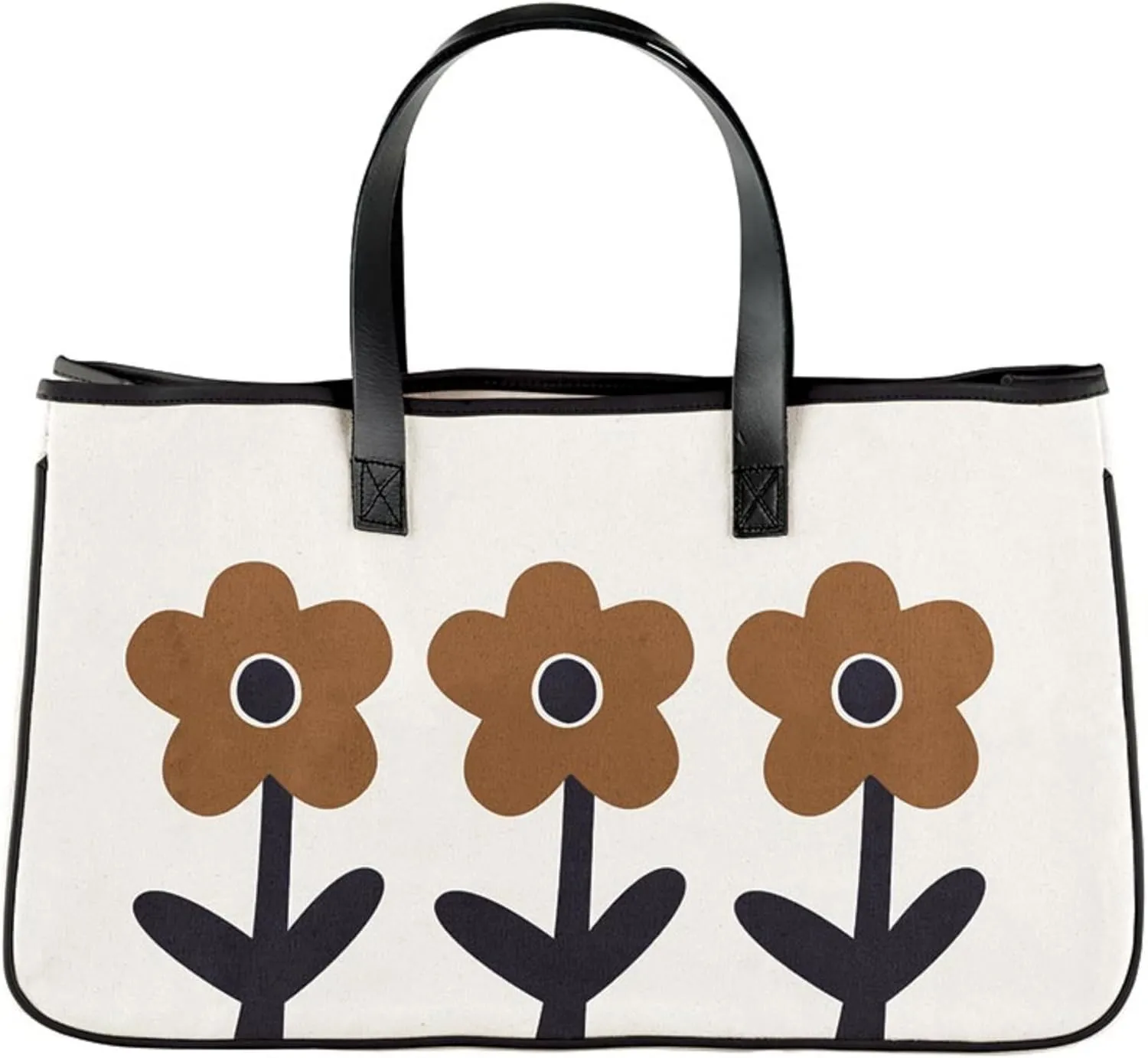 Santa Barbara Design Studio Tote Bag For Women Hold Everything 100% Cotton Canvas Shoulder Bag with Waterproof Lining, Large