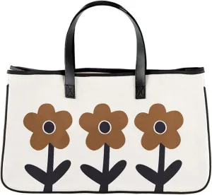 Santa Barbara Design Studio Tote Bag For Women Hold Everything 100% Cotton Canvas Shoulder Bag with Waterproof Lining, Large