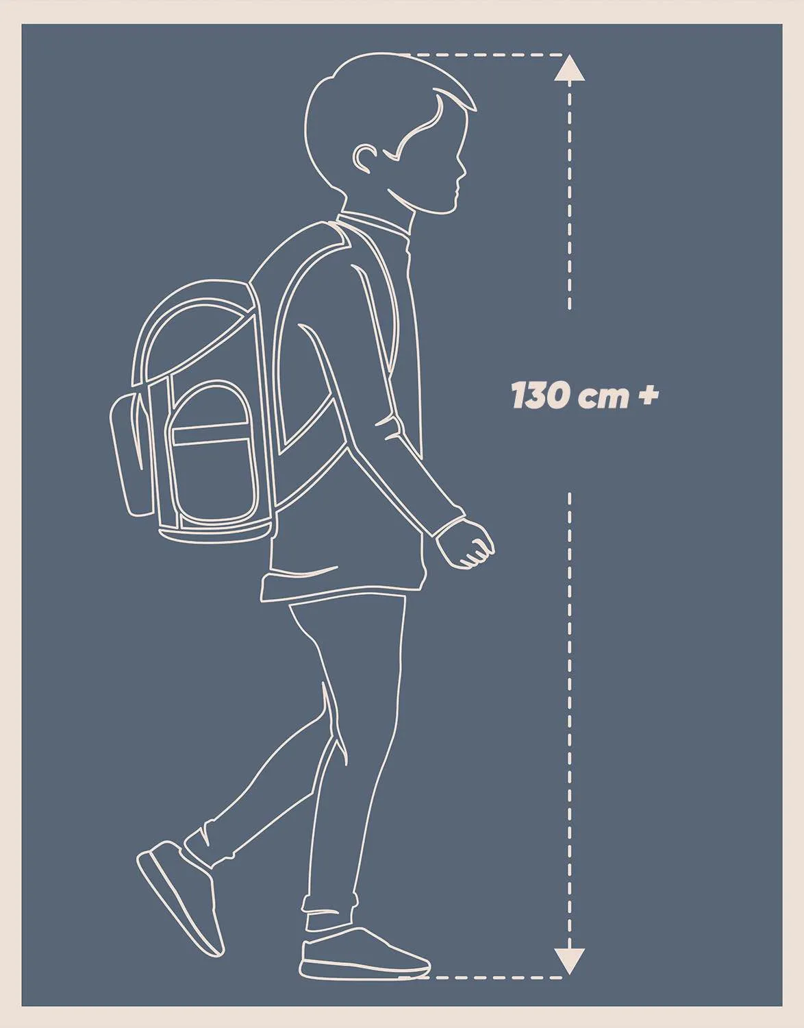 School backpack Skate Steel