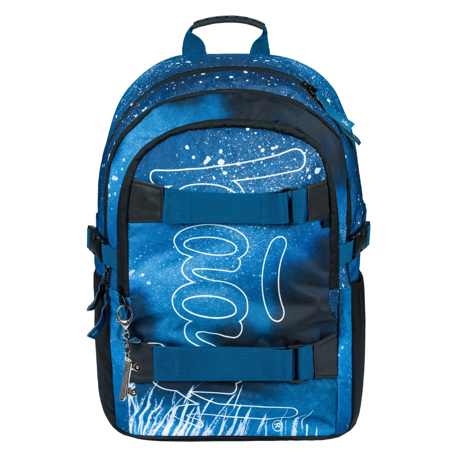 School backpack Skate Steel