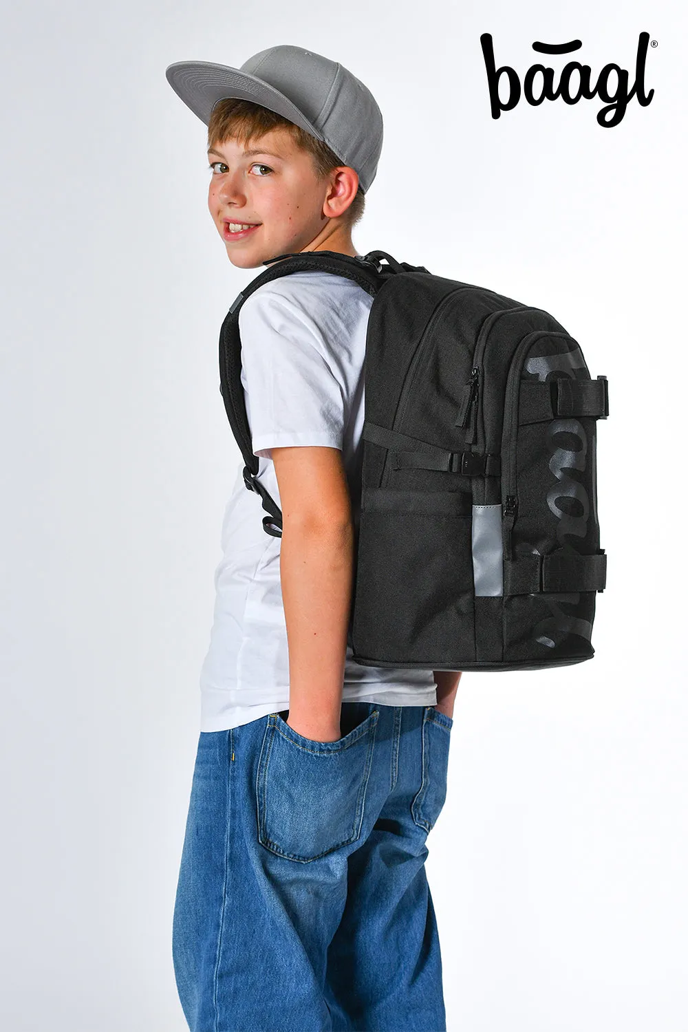 School backpack Skate Uni black