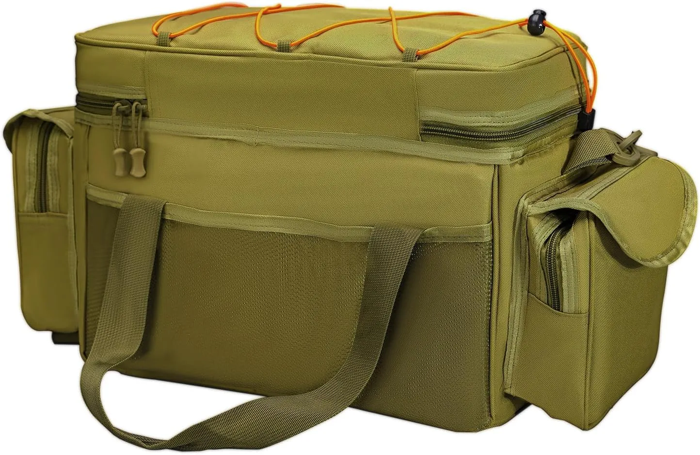 Seaknight Carp Fishing Bag SK003 Single Shoulder Sea Fishing Tackle Bags Holdall Camouflage Outdoor Carryall Bag Hiking Travel Pack 50CM*28CM*27CM