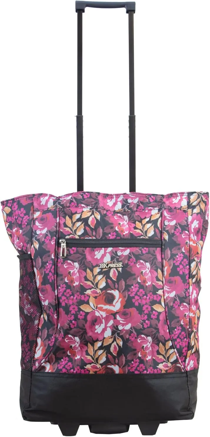 Shopping Tote Bag with Wheels