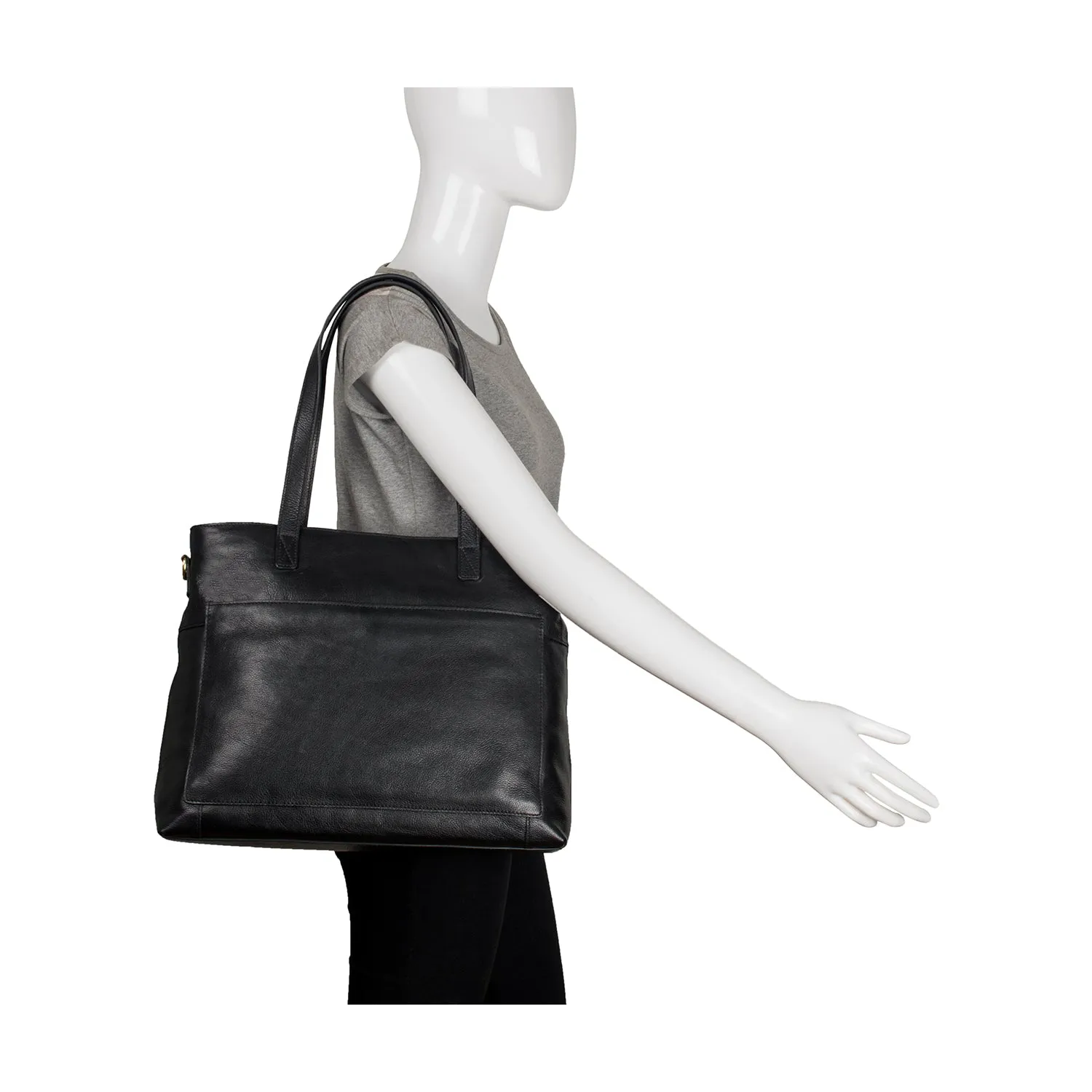 Sierra Leather Shoulder Bag with Sling Strap