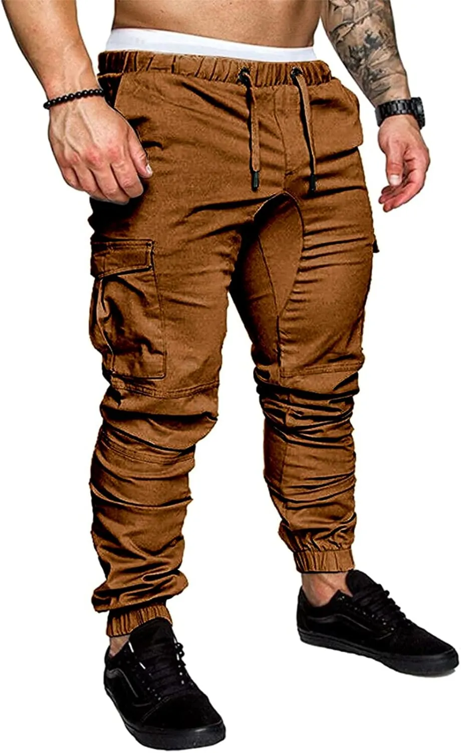 SIR7 Mens Fashion Joggers Sports Pants Athletic Workout Trousers Casual Cargo Pants