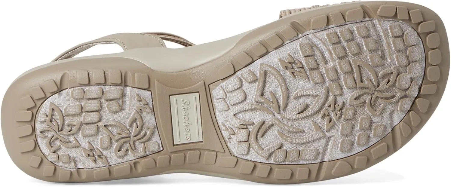 Skechers Women's Reggae Slim-Coffee Run Sandal