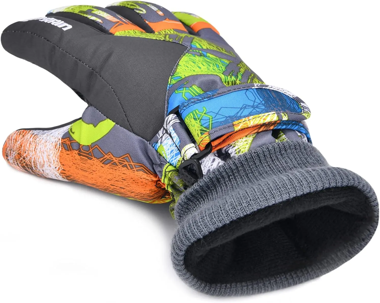 Ski Gloves - Waterproof Winter Gloves -30 for Snowboarding - Men, Women, Kids