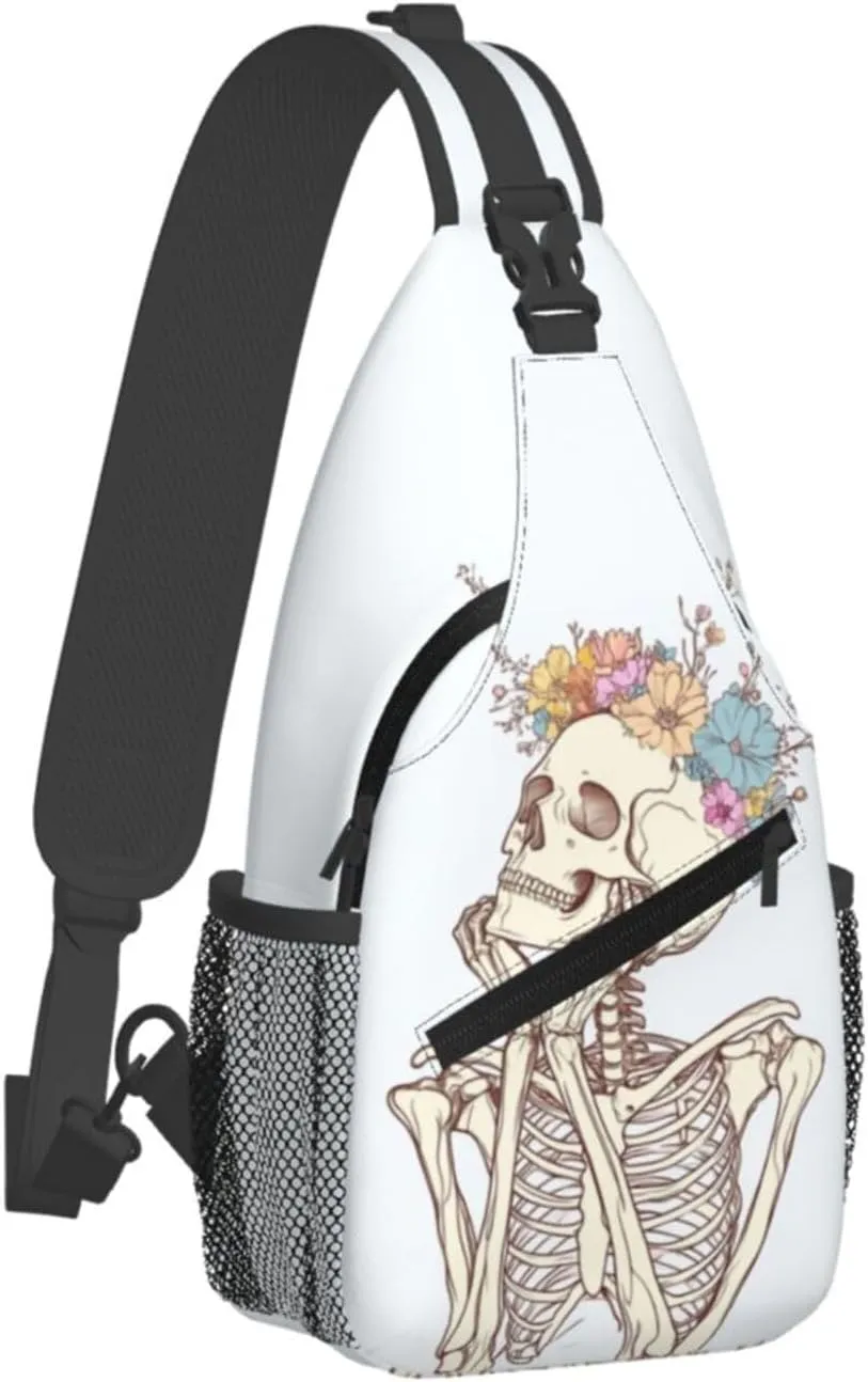 Sling Bag Baseball Vintage Sport Hiking Daypack Crossbody Shoulder Backpack Travel Chest Pack for Men Women