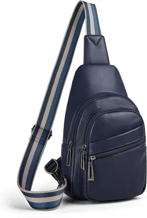 Sling Bag Crossbody Bags for Women for Travel, 3.5 x 10.5 x 6(L x H x W),Adjustable Straps 22.5 to 44 inch