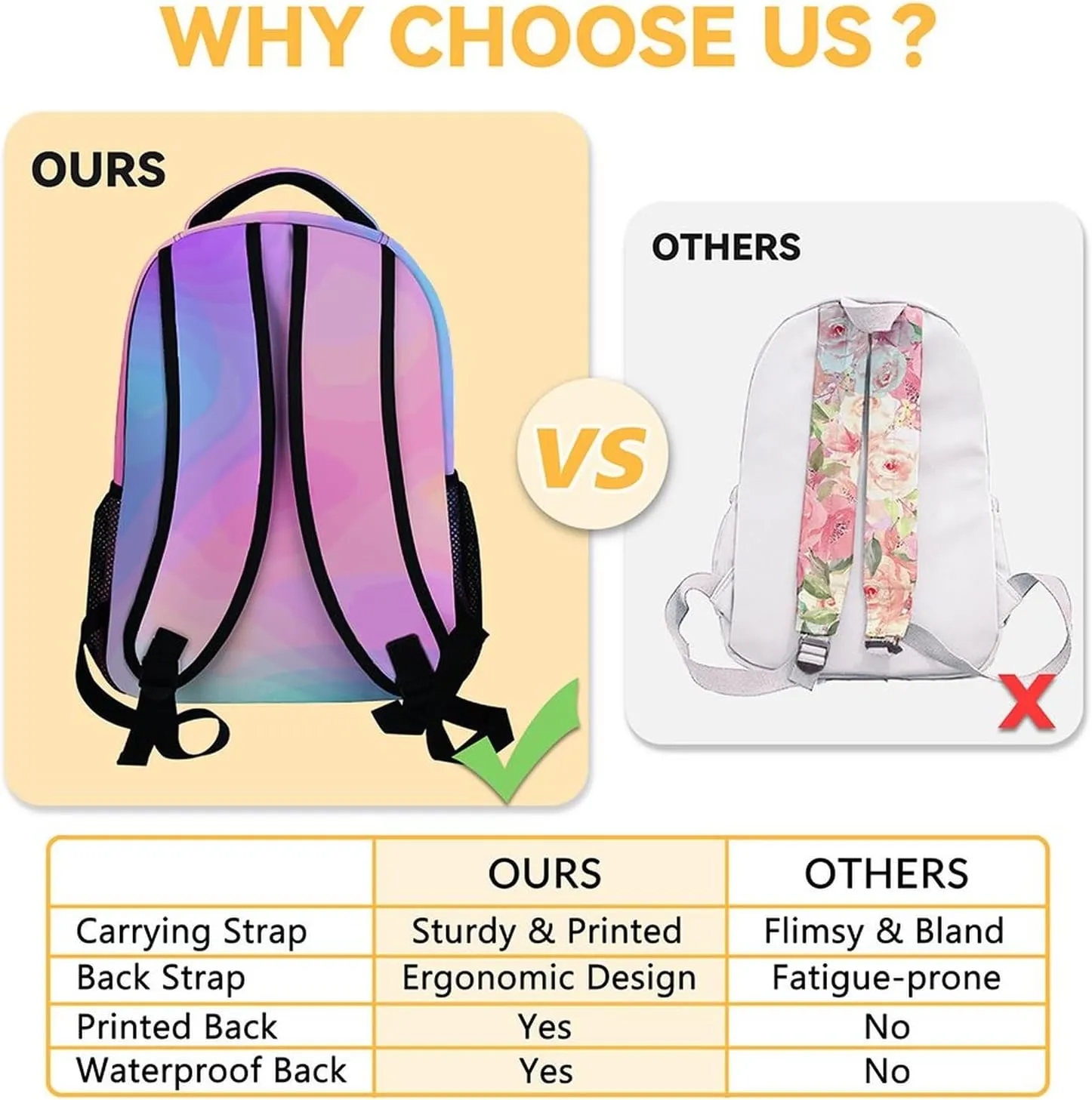 Sloth Backpack for Girls Boys, 16 Inch Backpacks for School, Cute, Adjustable Straps, Durable, Lightweight, Large Capacity Bookbag for Kids