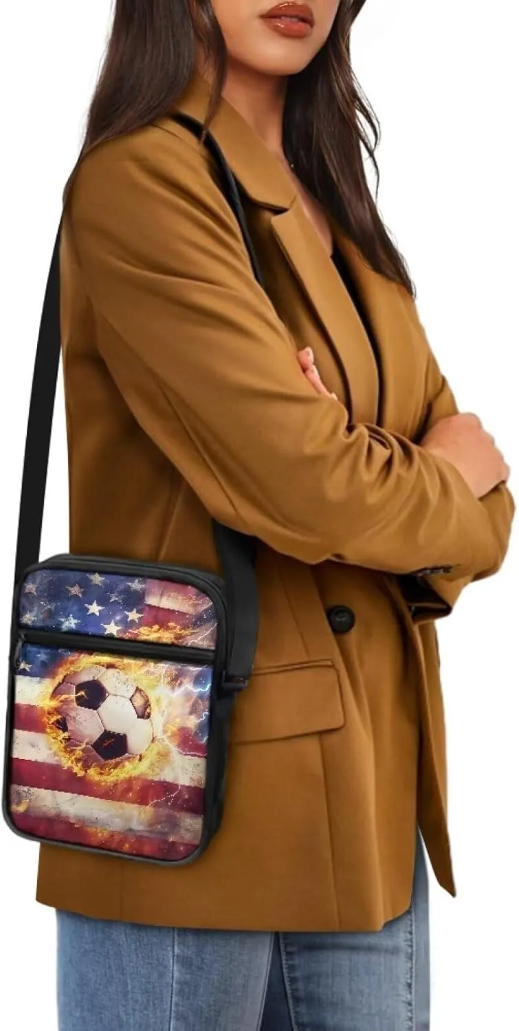 Small Crossbody Purse Cute Travel Cell Phone Purse Kawaii Cross Body Bag Purses for Women Men Boys Girls