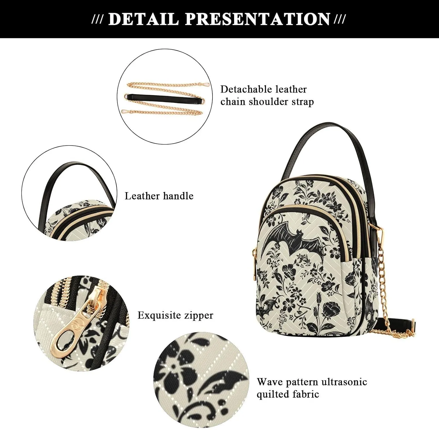 Small Quilted Crossbody Bag for Women Trendy Clutch Shoulder Bag Cell Phone Wallet Purse with Card Slots