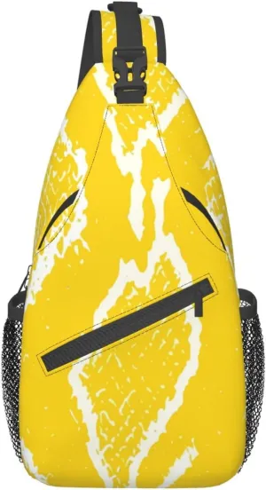 Snake Shoulder Bag Snake Skin Sling Backpack Daypack Casual Backpack Hiking Bag Cool Backpack Bag
