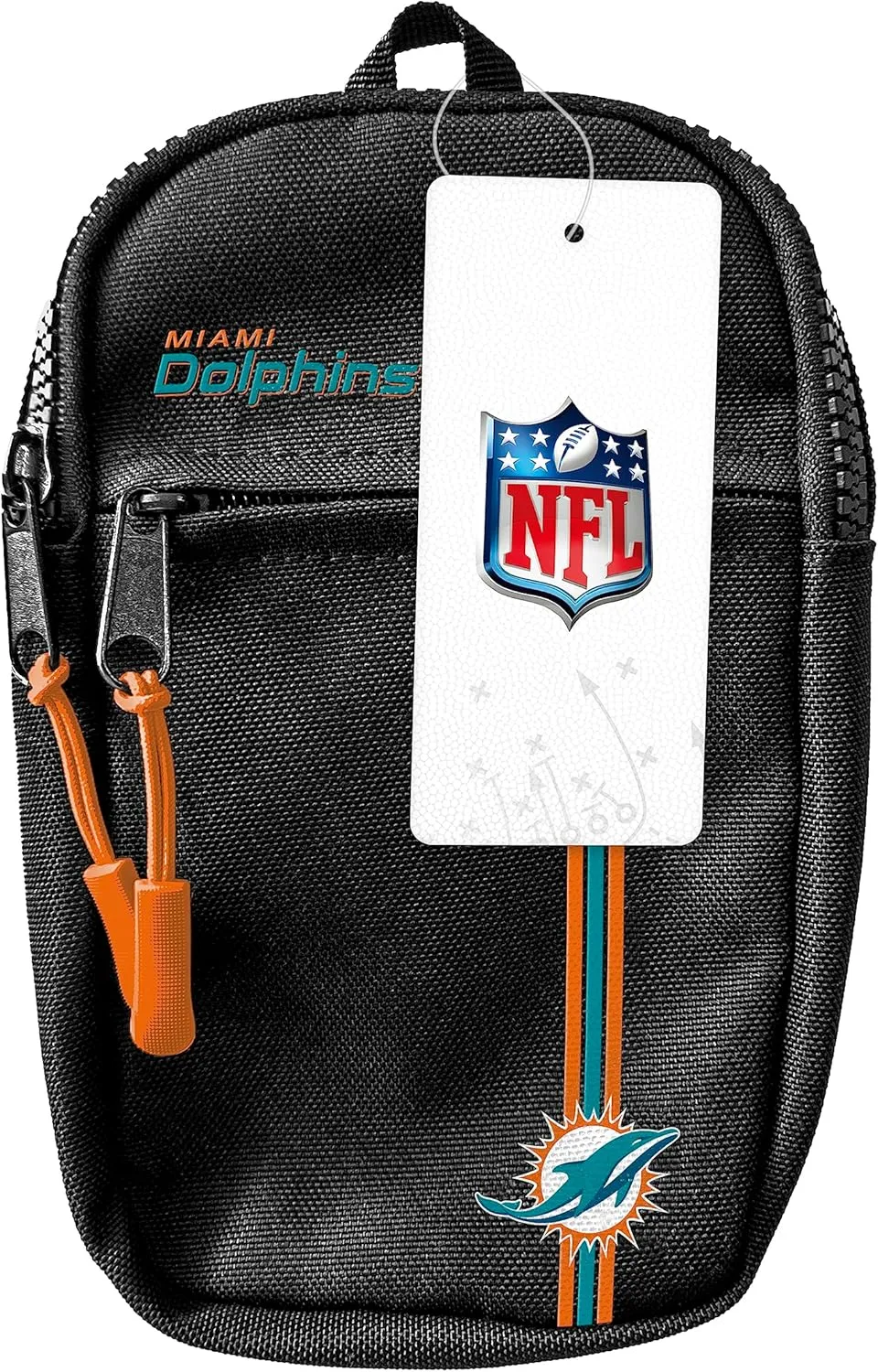 SOAR Unisex Crossbody Tech Adjustable Strap Travel Backpack Officially Licensed NFL, Mini Sling Bag