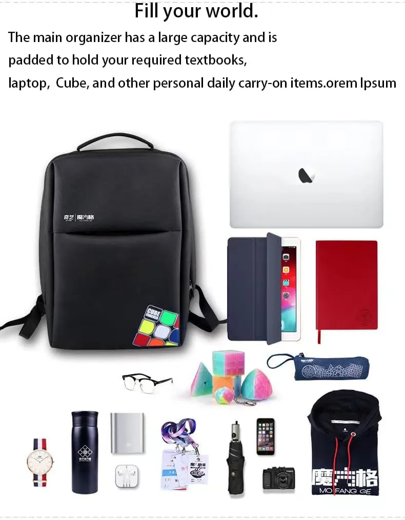 speed cube bag,puzzle 2x2 to 9x9 storage bag,portable handbag, convenient to carry speed cube for competition and learning.