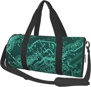 Spotrs Gym Bag Circuit Board Workout Travel Bag Duffle Bag Weekender Bags For Women Men