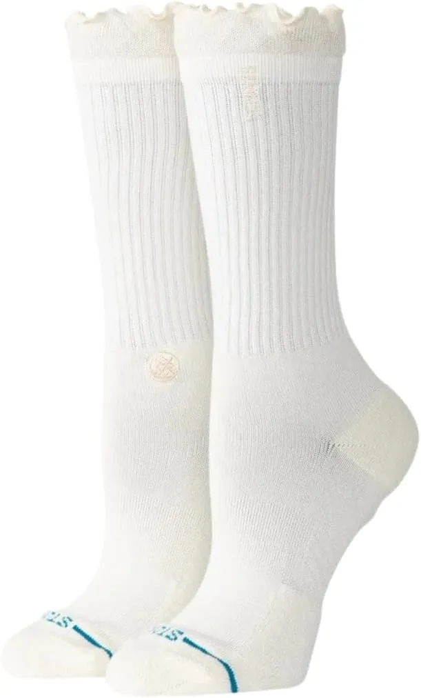Stance Womens Ruffle Crew Canvas MD/LG (Women's 10-13) One Size
