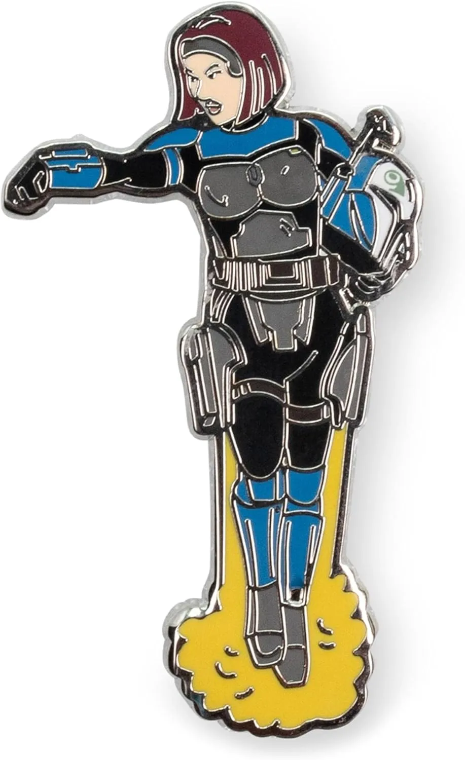 Star Wars: The Clone Wars Bo-Katan Limited Edition Enamel Pin | Exclusive | Metal Brooch Badge Accessories For Wearing On Backpacks, Clothes, Hats | Mandalorian Collectibles