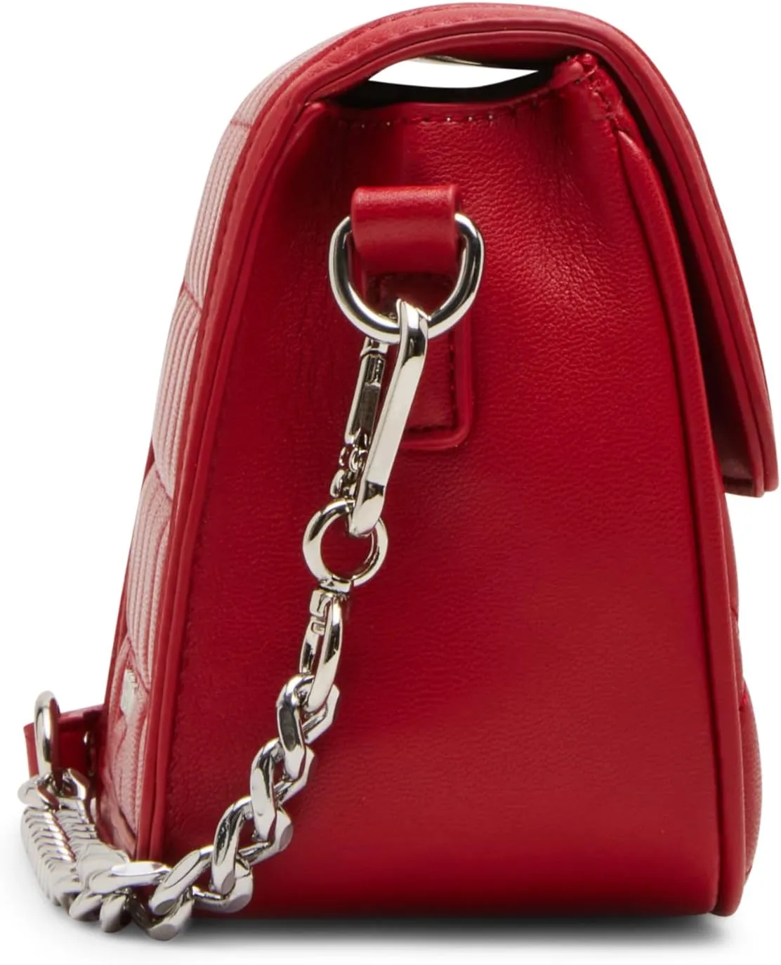 Steve Madden Carla Mixed Quilt Flap Crossbody