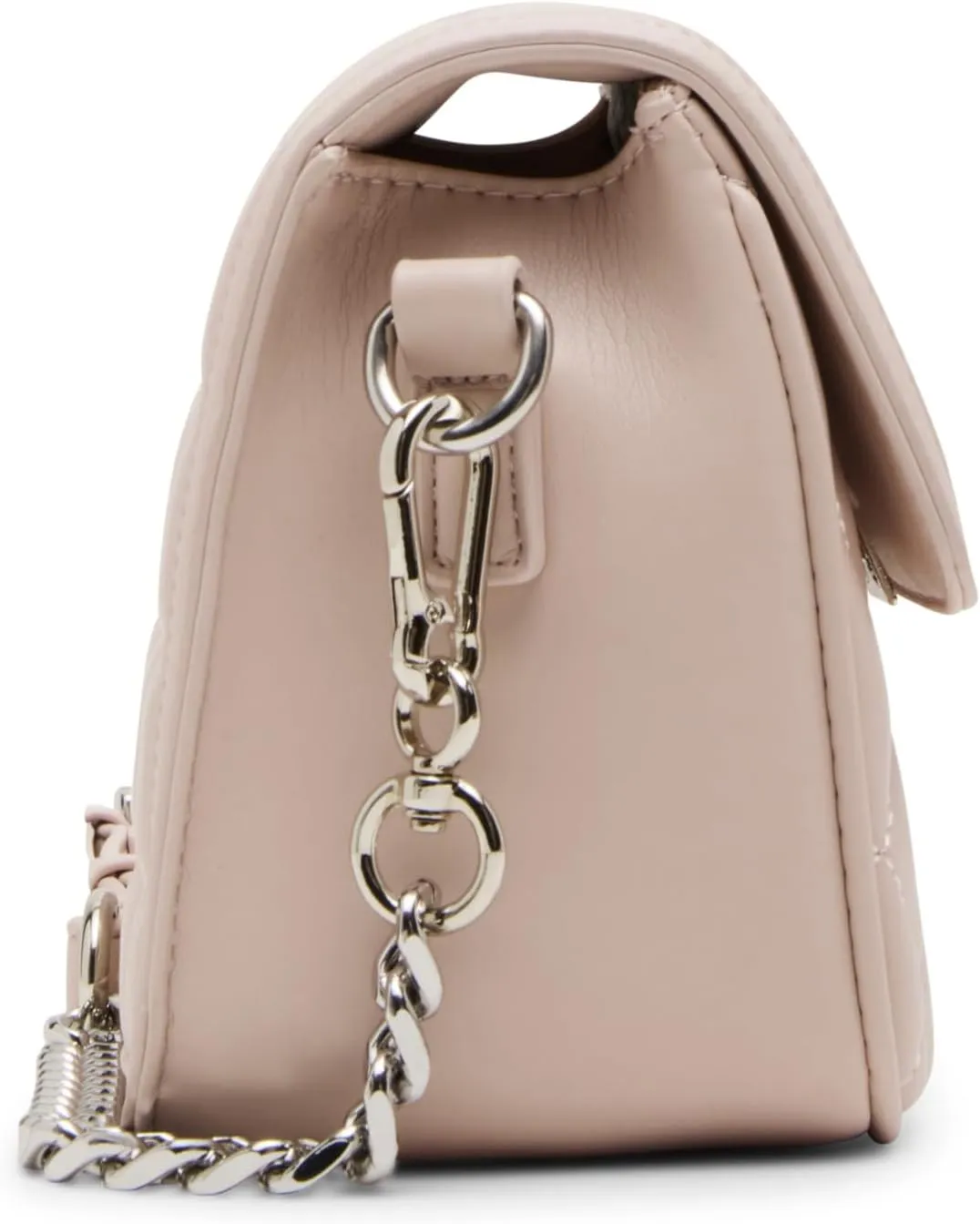 Steve Madden Carla Mixed Quilt Flap Crossbody