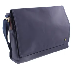 STORM London NORTHWAY Laptop Messenger NAVY COATED
