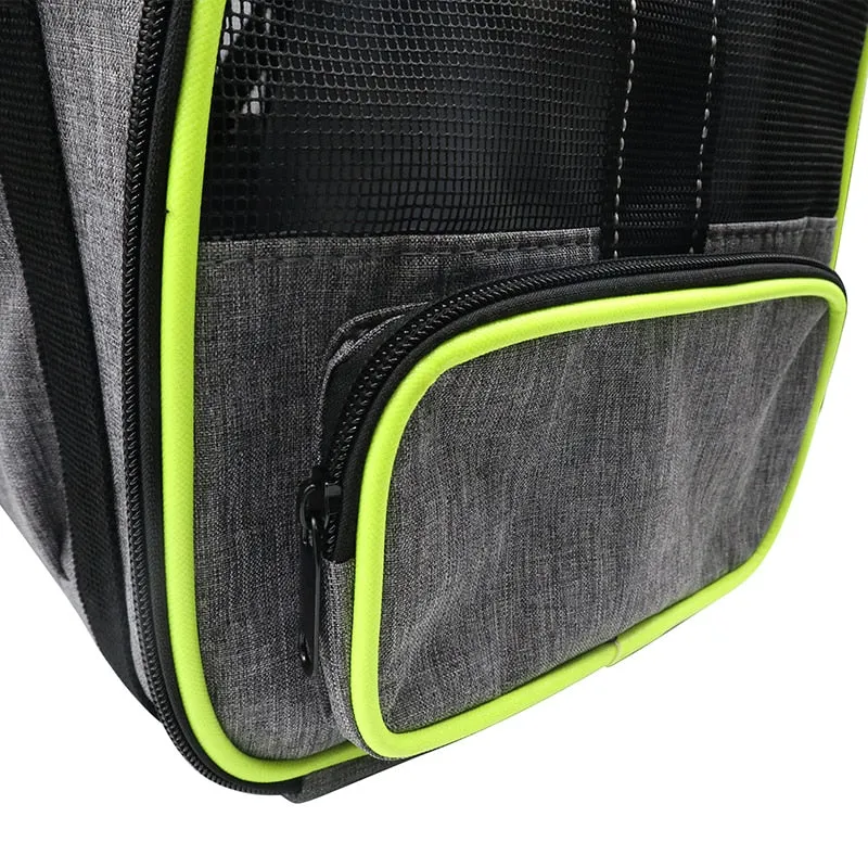 Sturdy Reflective Foldable Dog Carrier