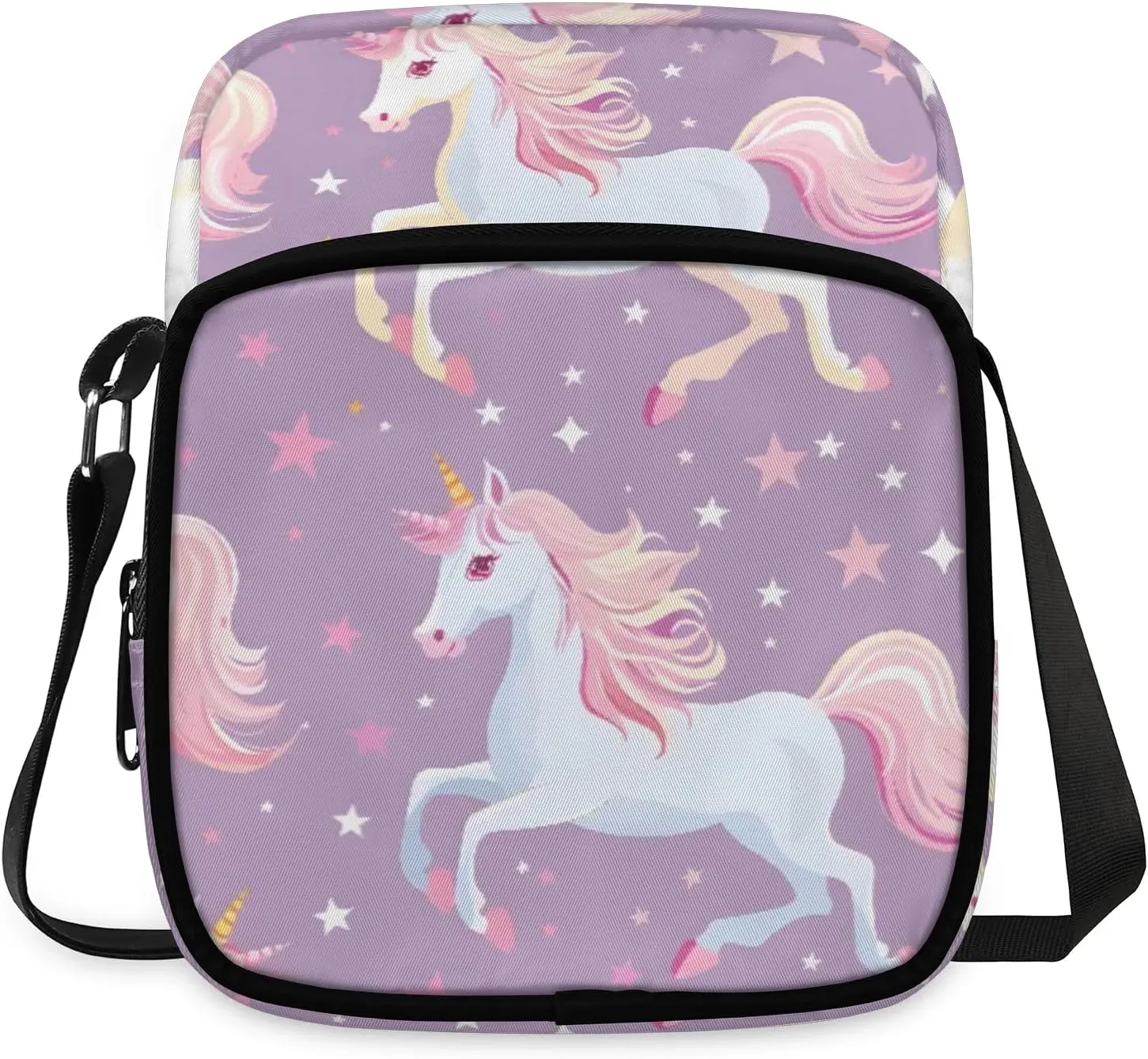 Sunlit Horse Crossbody Sling Bags Sling Backpack Shoulder Bag Lightweight Travel Backpack Fanny Packs Purses Handbags for Men Women Travel Cycling Skating