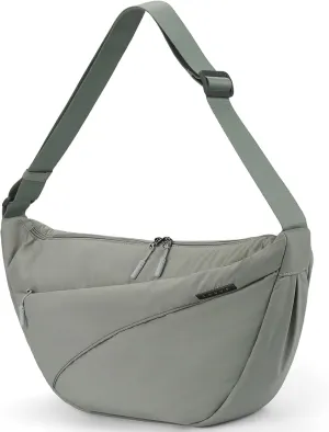 SUNUP Crossbody Bag for Women Men, Large Crescent Bag, Lightweight Sling Cross body Bags for Daily Use