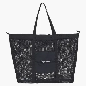Supreme Mesh Tote Bag Black