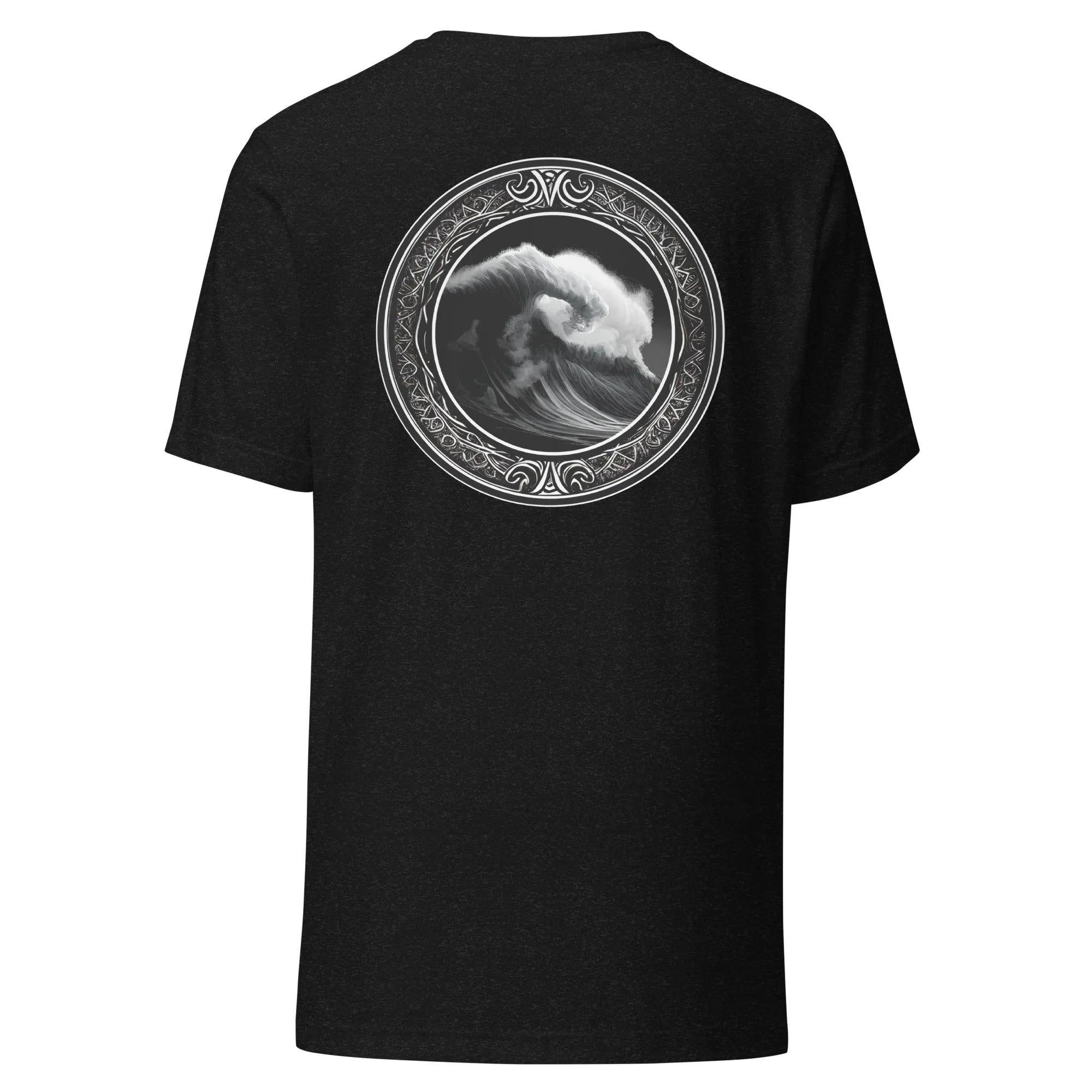 T-shirt - Powerful Wave with Symbols - New Limited Edition Surf Collection