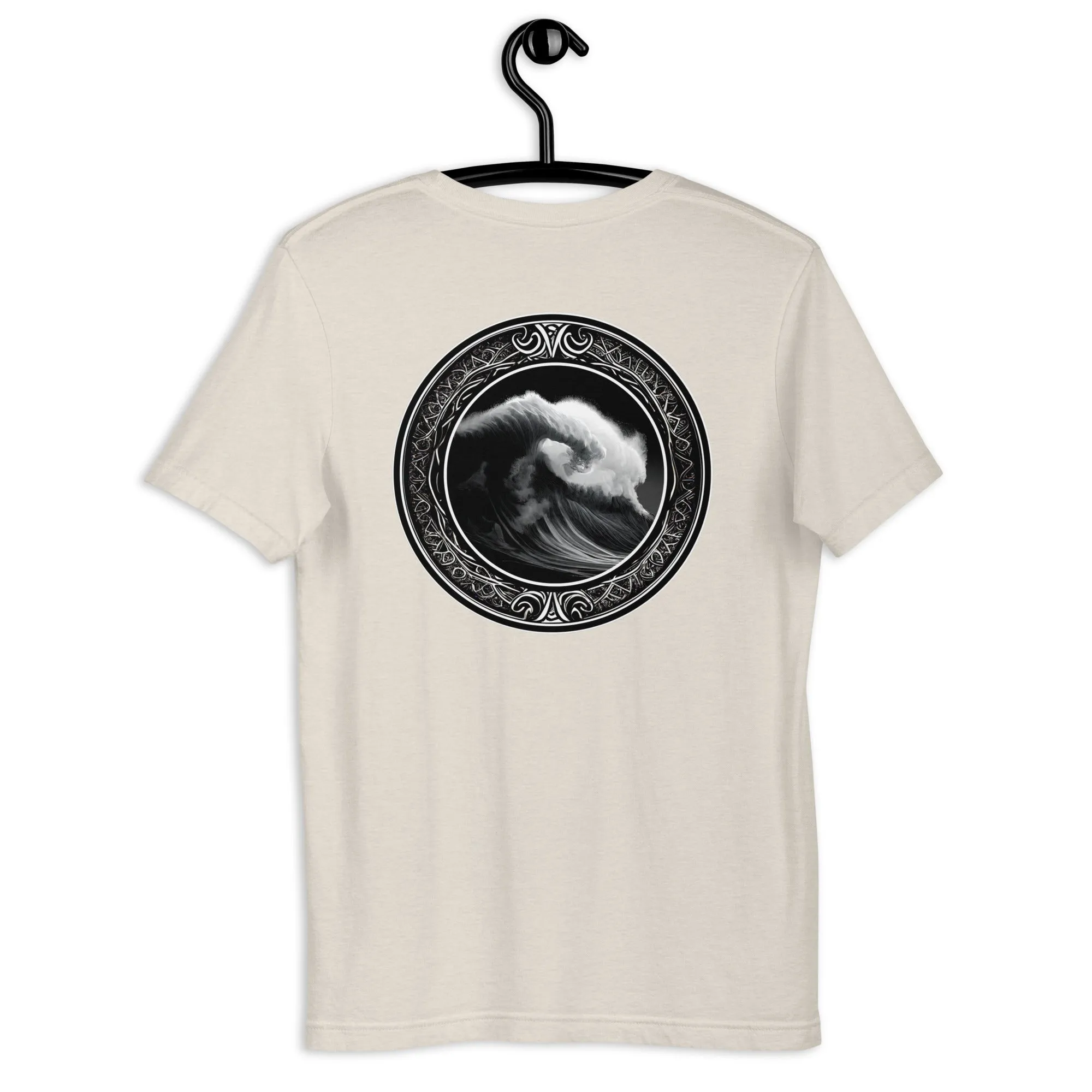 T-shirt - Powerful Wave with Symbols - New Limited Edition Surf Collection