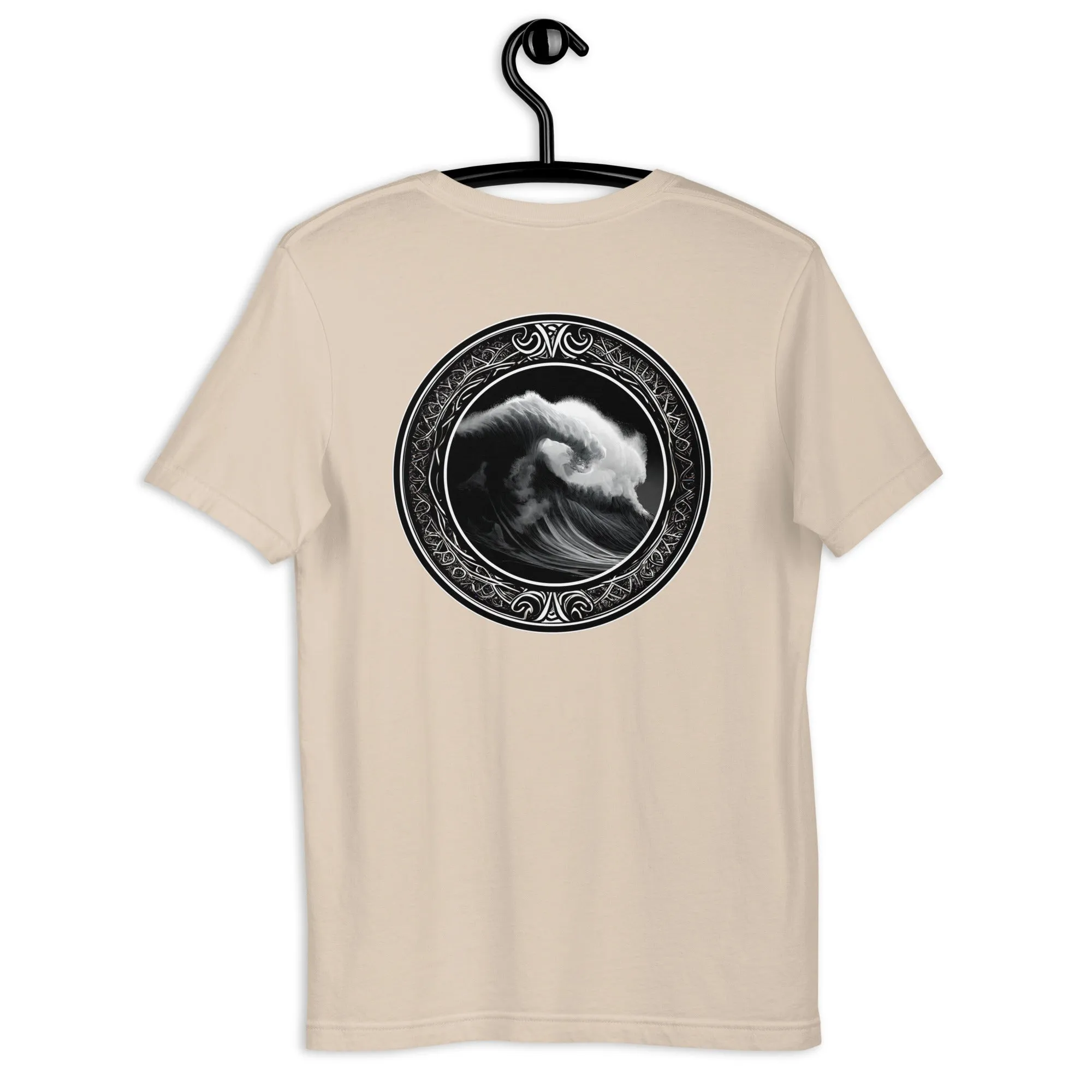 T-shirt - Powerful Wave with Symbols - New Limited Edition Surf Collection