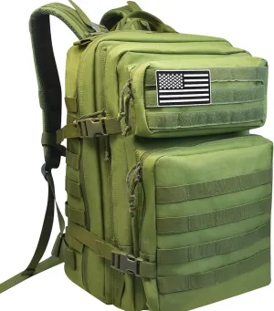 Tactical Backpack For Men, Large Army High Capacity Backpack, Men And Women Camping Escape Backpack, Hunting Assault Military Backpack 47L, 3-Day Evacuation Tactical Backpack
